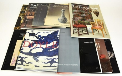 Collection of Asian Arts Auction Catalogs