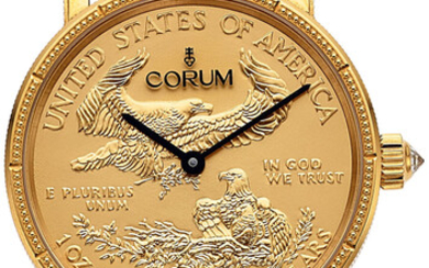 Corum Heritage Collection $50 Watch, Ref. 082.645.0001 Circa 2014...