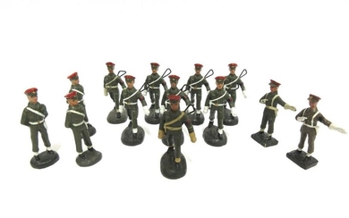 DURSO, 13 pieces, "Military Police Parade", condition: good...