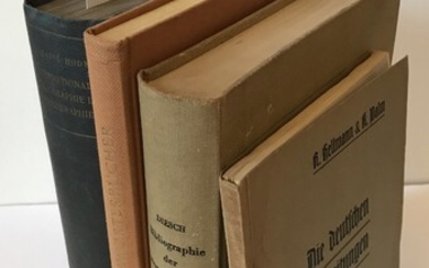Diesch, C. Bibliographie der Germanistischen Zeitschriften. Leipsic, K.W. Hiersemann, 1927,...