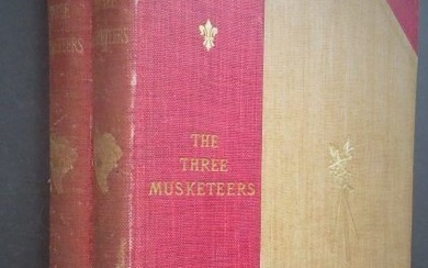 Dumas, 3 Musketeers, Complete 2vol. 1st Lmtd Ed. 1894, Leloir illustrations