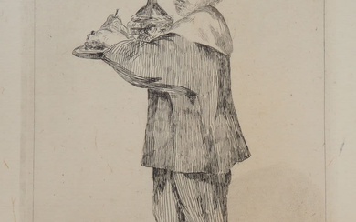Edouard MANET - Enfant portant un plateau