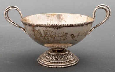 European 900 Silver Two-Handled Loving Cup