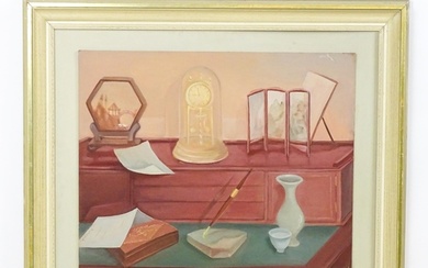 Fanusie, 21st century, Oil on board, A Still Life in Pink, A...