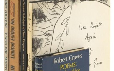 Five limited editions by Robert Graves, 4 signed