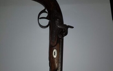 France - 19th century - Percussion - Pistol - 11mm cal