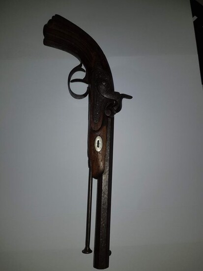 France - 19th century - Percussion - Pistol - 11mm cal