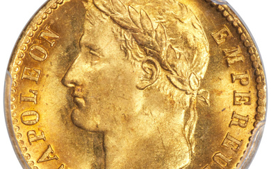 France: , Napoleon gold 20 Francs 1812-A MS66+ PCGS,...