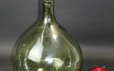 French glass 10 liter demi john bottle