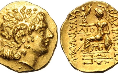 GRIECHENLAND, THRAKIEN. Lysimachos, 323-281 v.Chr., AV Stater (posthum, 89-72 v.Chr.), Tomis