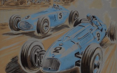 Geo Ham - Ecurie France - Talbot et Delahaye en course, 1947