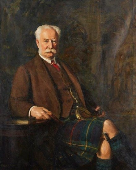 George Harcourt RA RBA RP, Scottish 1868-1947-...