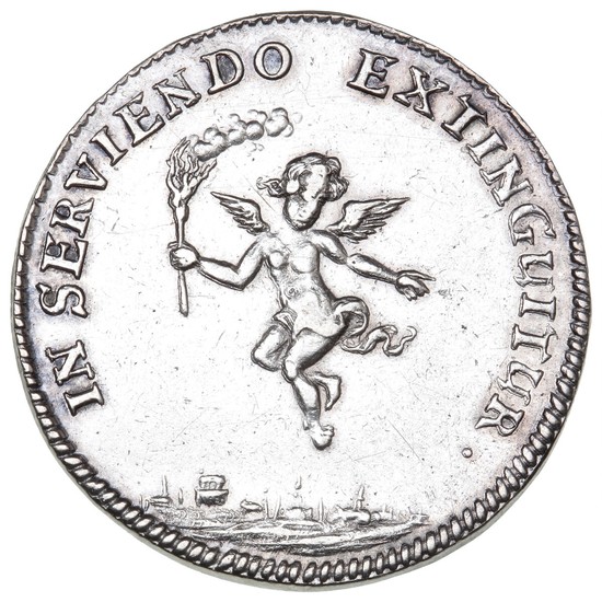 Germany, Hamburg, Peter Lütkens, silver medal 1717, Gaedechens 1754