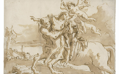 Giovanni Domenico Tiepolo (Venice 1727-1804), Nessus and Deianira
