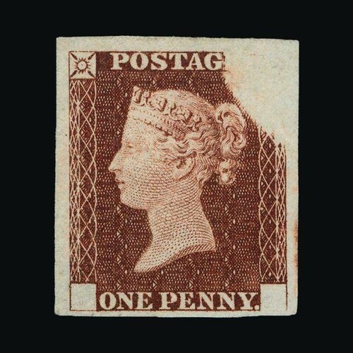Great Britain - QV (line engraved) : (SG (2)) 1840 RAINBOW T...