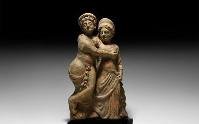 Greek Canosa Terracotta Figurine