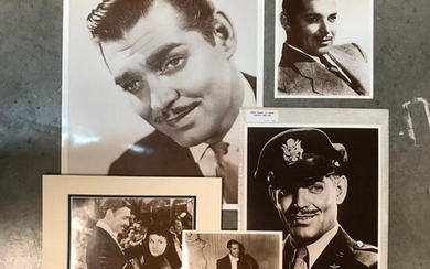 Group of Clark Gable Photo Prints