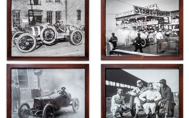 Grouping of Vintage Racing Photography