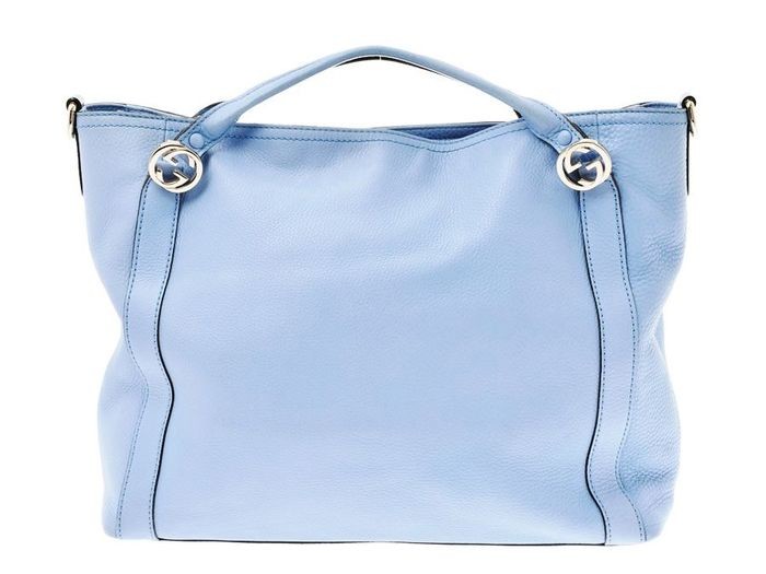 Gucci - 2WAY light blue ladiesShopper bag