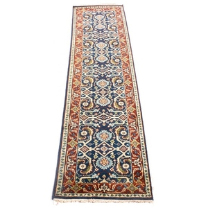 Hand-Knotted Indo-Persian Mahal Carpet Runner