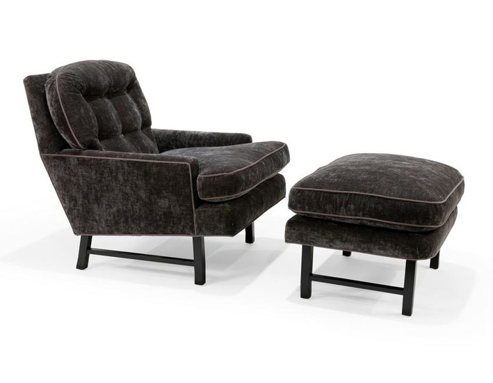 Harvey Probber - Lounge Chair and Ottoman