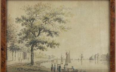 Hendrick Tavenier (1734-1807), 'Aan 't Noorder Buijten Spaaren buijten Haarlem'...