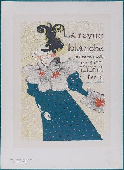Henri de Toulouse Lautrec - Maitres de L'affiche 1897PL 82 - Original lithograph - La Revue Blanche