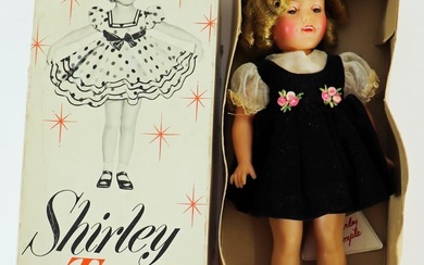 IDEAL 1950's SHIRLEY TEMPLE DOLL W/ BOX