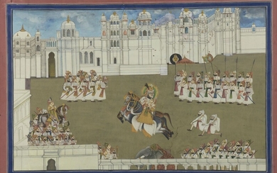 INDE, probablement Udaipur, fin du XIXe siècle... - Lot 71 - De Baecque et Associés