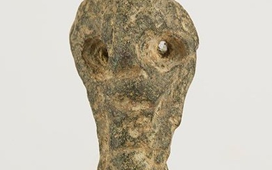 Idole en bronze dite de Piravend ? Iran, vers le IXe avant J.C. Haut. :...