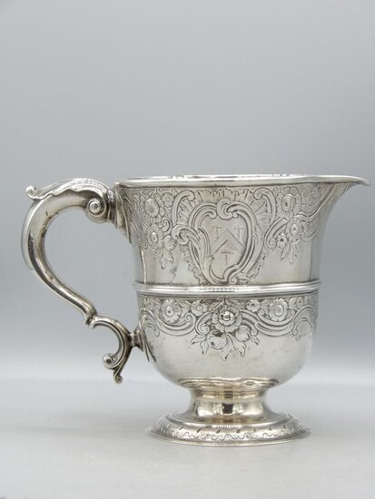 Isaac Cookson - Large antique jug - Newcastle - .925 silver - U.K. - 1752