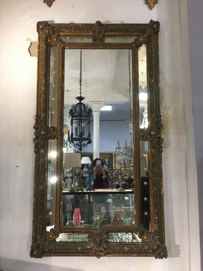 Italian rectangular mirror
