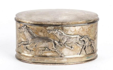 Italian silver box - Milan, mark of MARIO VALLE'