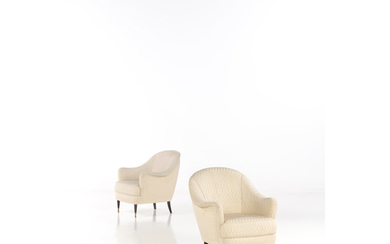 Italian work (XX) Pair of armchairs