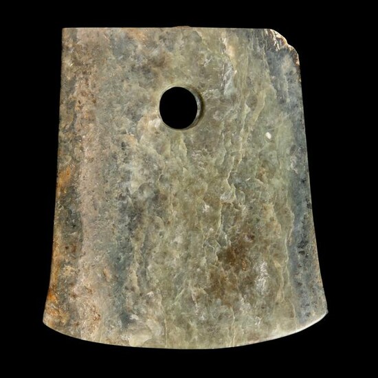 JADE 'YUE' AXE NEOLITHIC PERIOD