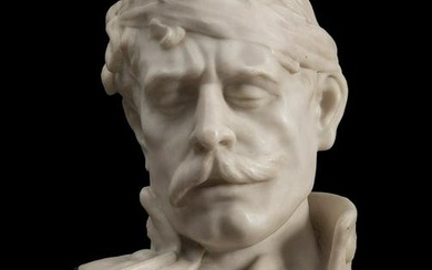 JORGE BLANCO VILLALTA (Buenos Aires, 1875-1949). "Soldier". Marble. Signed.