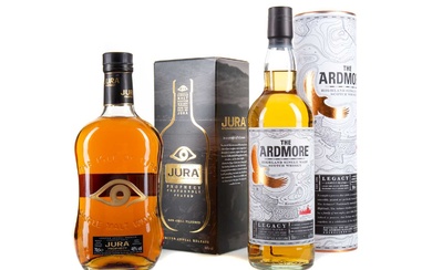 JURA PROPHECY AND ARDMORE LEGACY 2 BOTTLES OF SINGLE MALT WHISKY