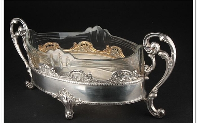 Jardinière - .800 silver - Italy - Second half 19th century