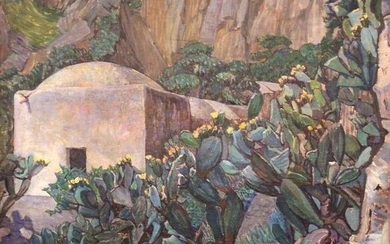 Jo Koster (1868-1944) - Bloeiende cactussen