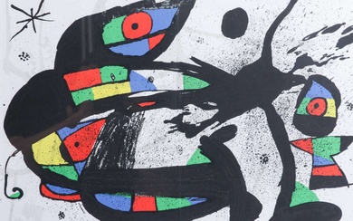 Joan Miro, Derrière le Miroir 1970