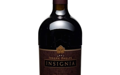 Joseph Phelps, Insignia 1997, Napa Valley Good appearance Levels base of neck or better In original carton Obtained on release and offered in original packaging, unopened until inspection by Christie’s specialists. Stored in a purpose-built...