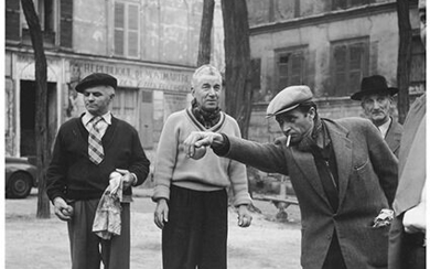 Kees Scherer (1920-1993) - Jeux de boules - Paris 1958