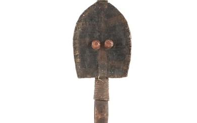 Kota-Mahongwe Style Reliquary Figure, Central Africa