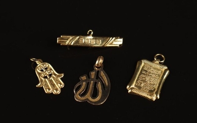 LOT of gold jewellery - 2.8 g