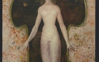 Leonor Fini (1907-1996) - Nu féminin décor art nouveau