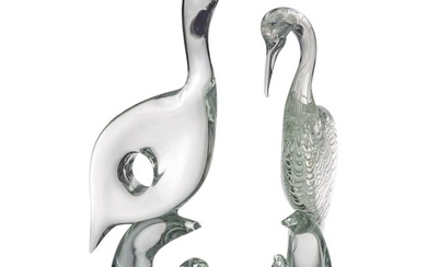 Licio Zanetti Murano Glass Birds