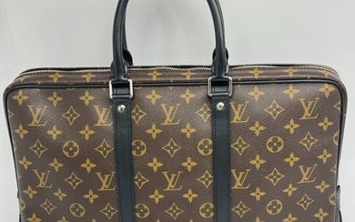 Louis Vuitton - Macassar Porte Document - Briefcase