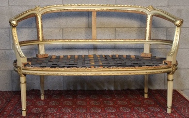 Louis XVI Sofa structure - Louis XVI Style - Wood - First half of 20th century with later restaurations