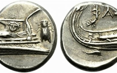Lycia, Phaselis, Stater, 4th century BC AR (g 10,27; mm...