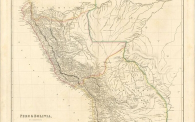 MAP, Western South America, Arrowsmith